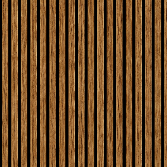 Teak Oak Acoustic Wall Panel