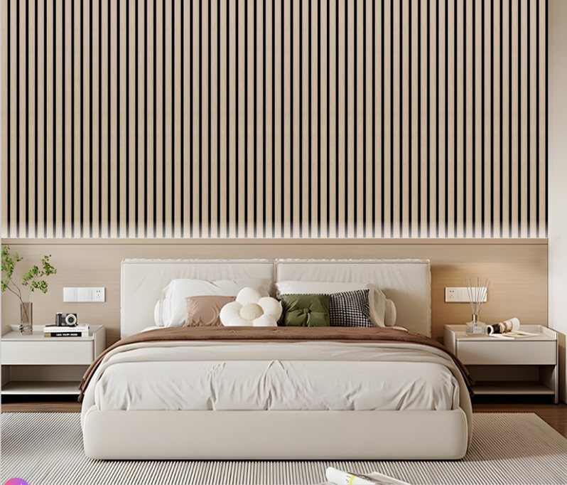 Light Oak Acoustic Panel