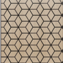 Wall Panel 08A - Oak - Blocks - 240cm - (1 pack / 4pcs)