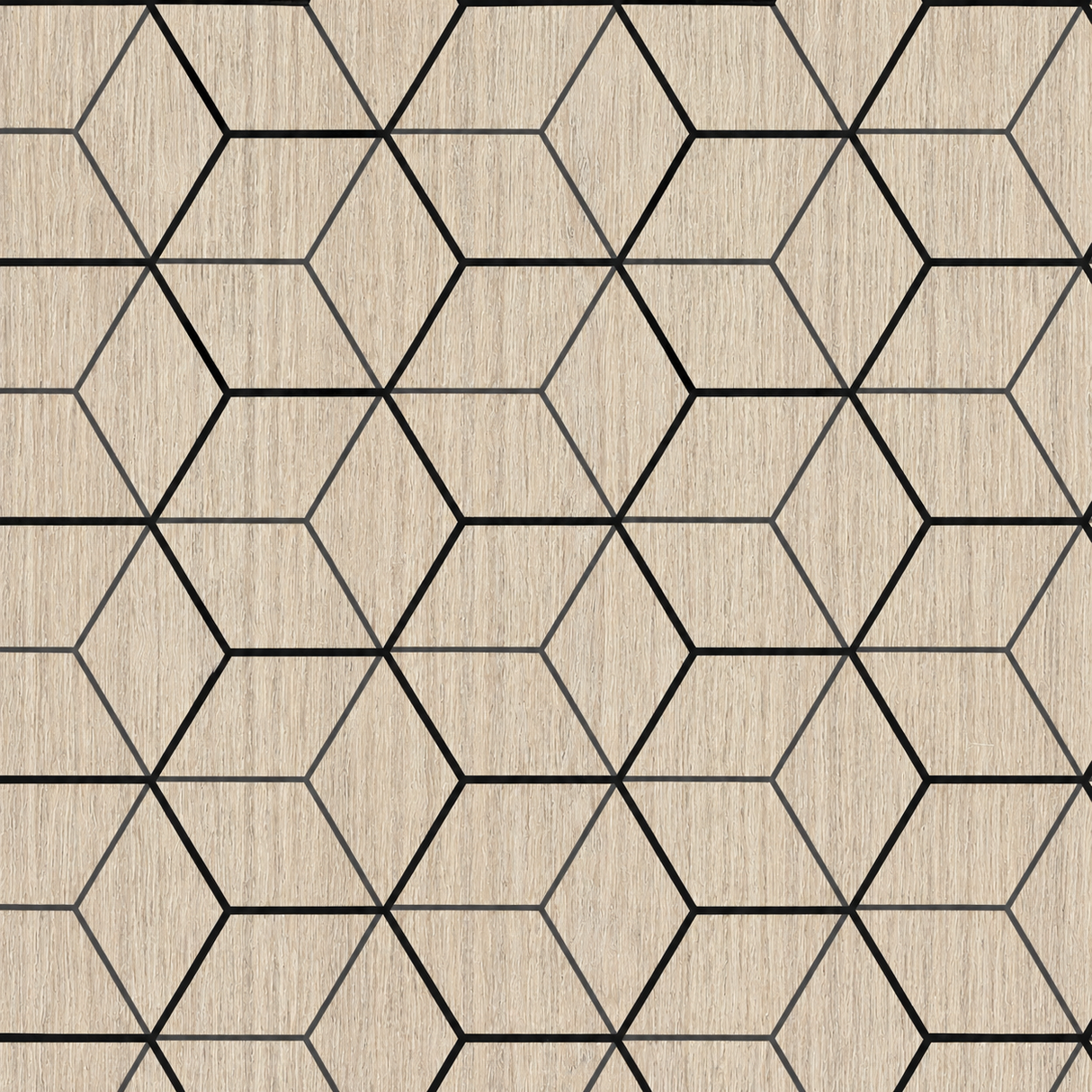 Dark Oak Blocks Acoustic Wall Panel