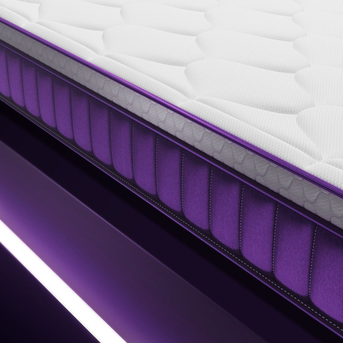 ORACOOL No.1 Hybrid Mattress in a Box - 28cm Deep 7-Zone Pocket Spring, Medium