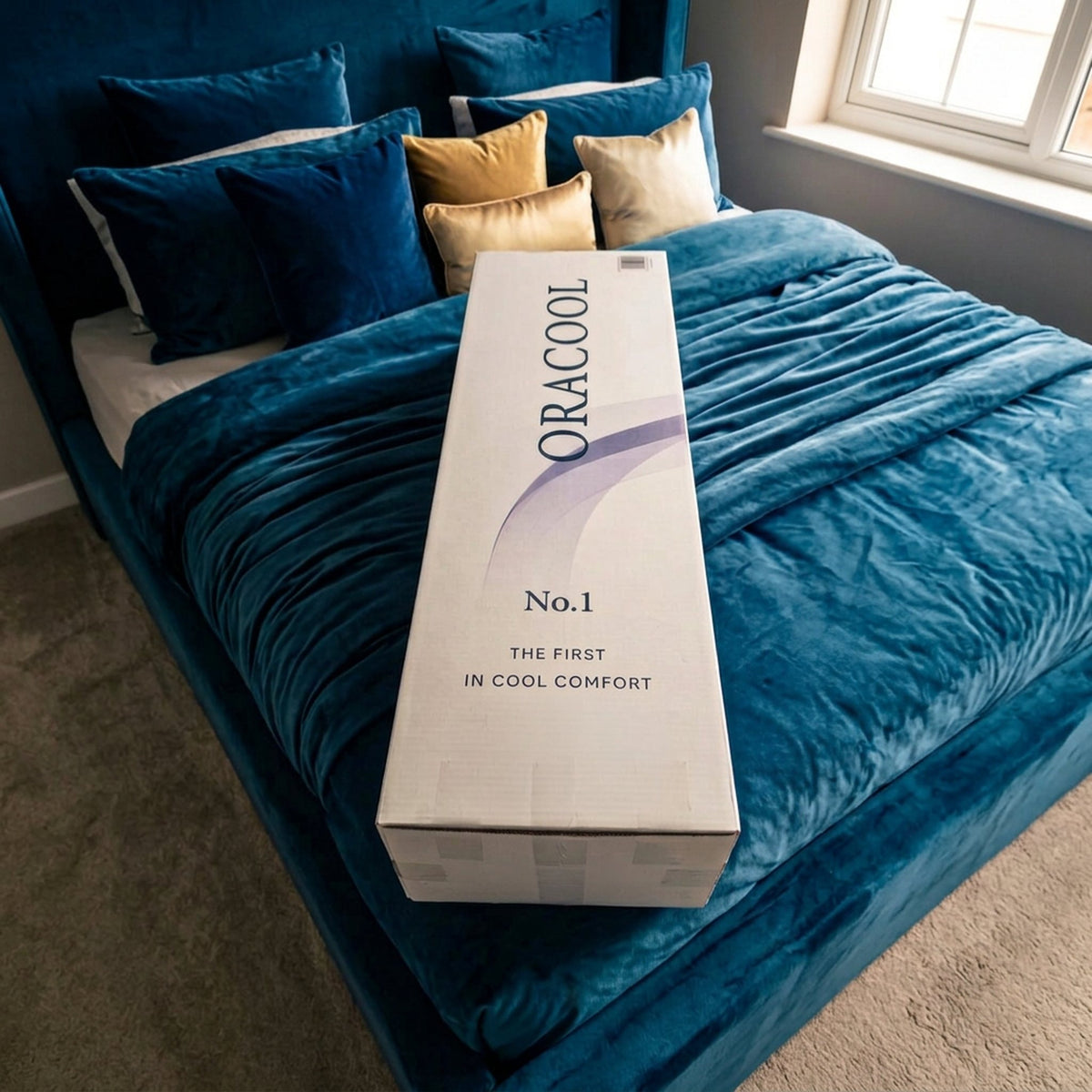 ORACOOL No.1 Hybrid Mattress in a Box - 28cm Deep 7-Zone Pocket Spring, Medium
