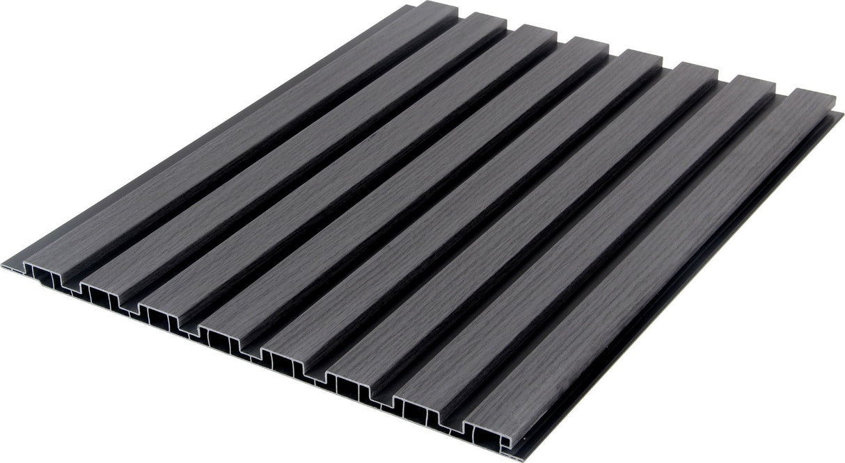 Black Seamless PVC Wall Panel 30 x 240cm