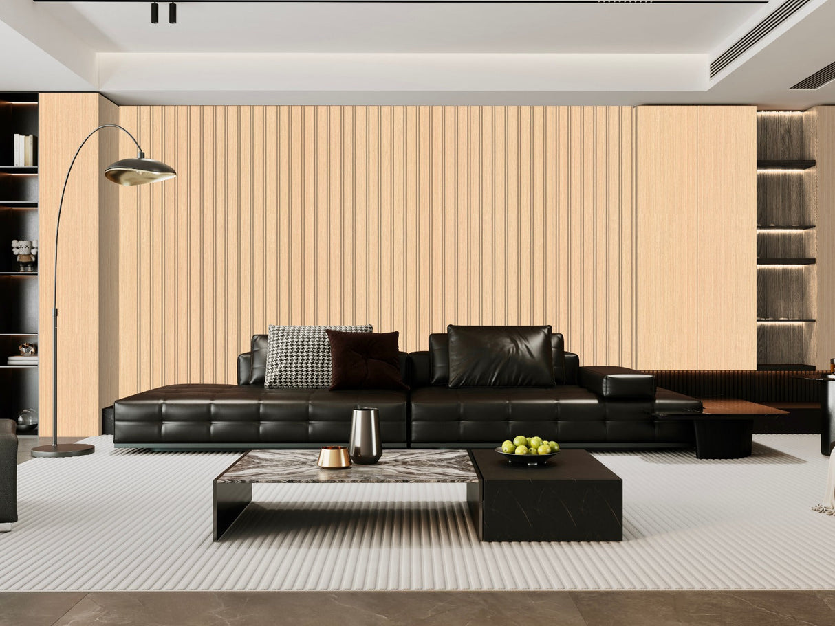 Oak PVC Slat Wall Panel