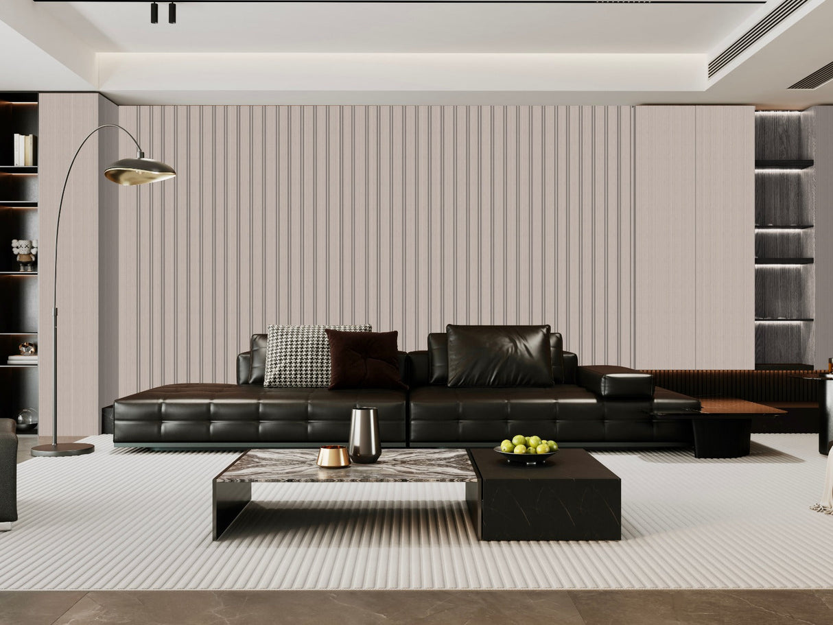 Light Grey PVC Slat Wall Panel
