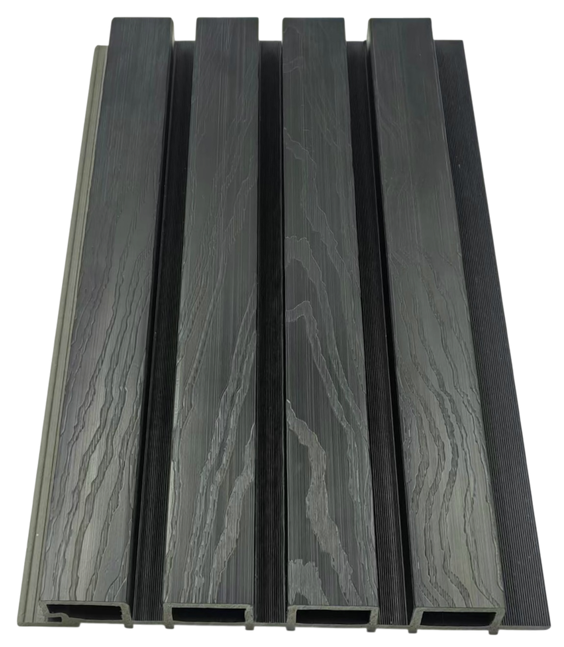 Black Composite Slat Outdoor Panel 290cm