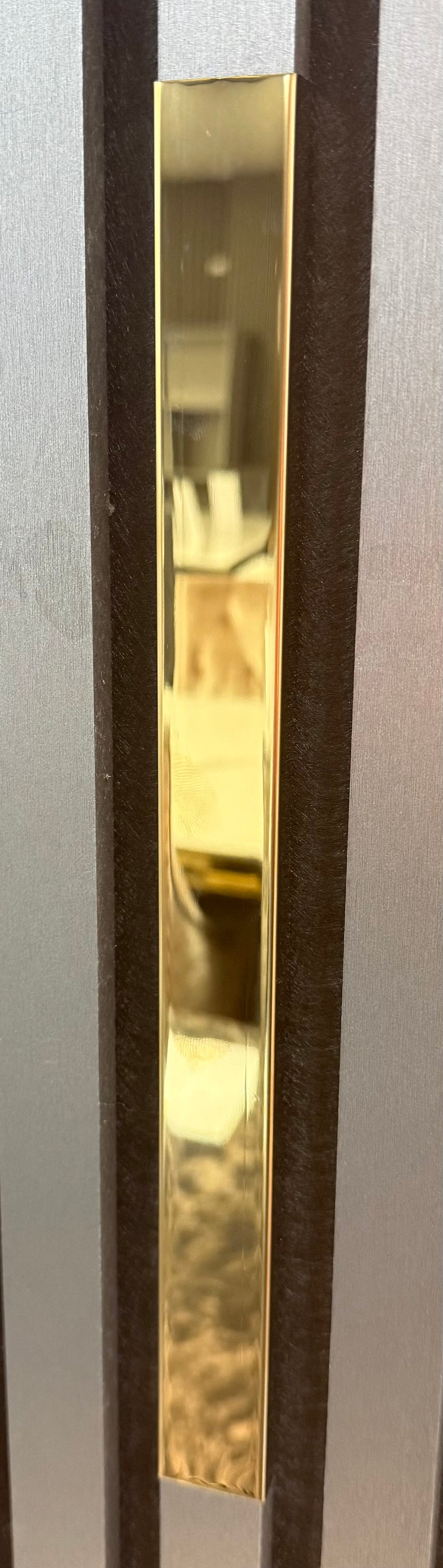Gold Cover Slip for Wall Panels