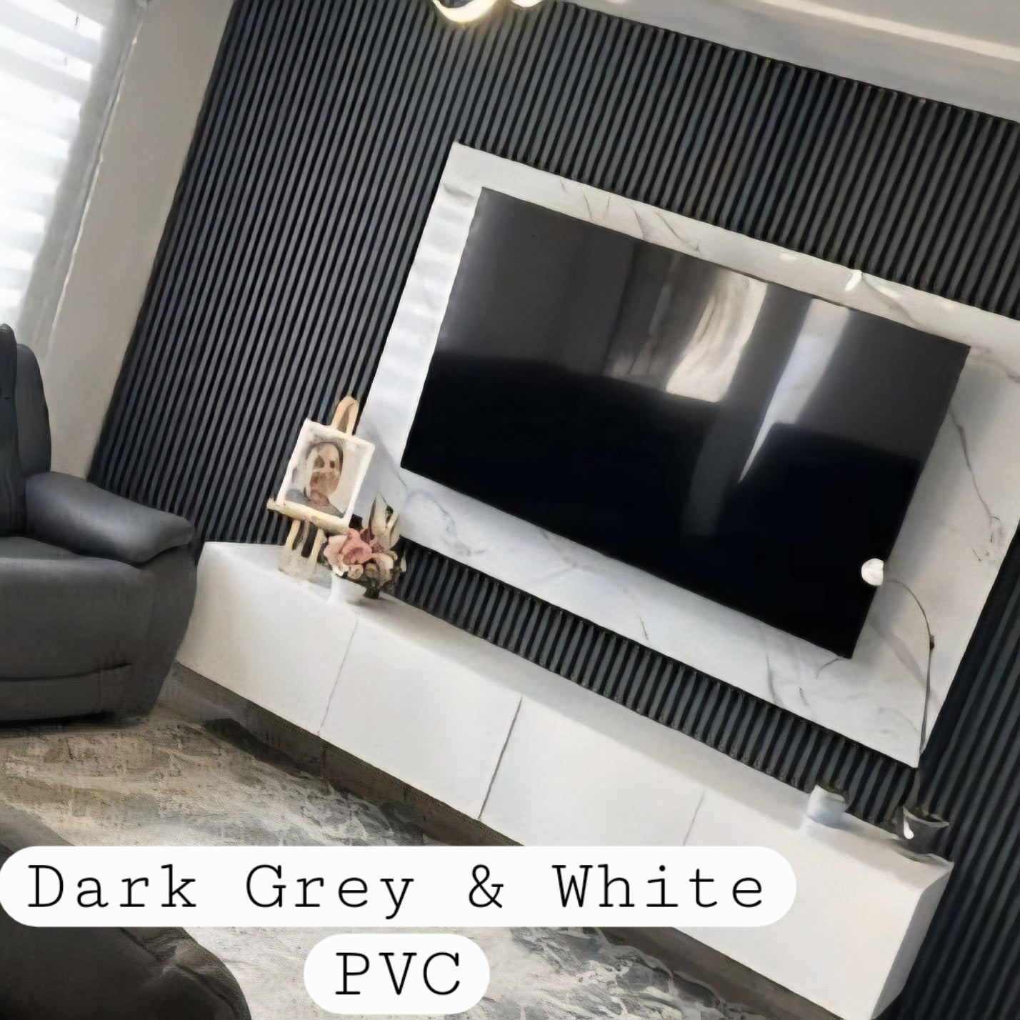 Dark Grey Acoustic Panel