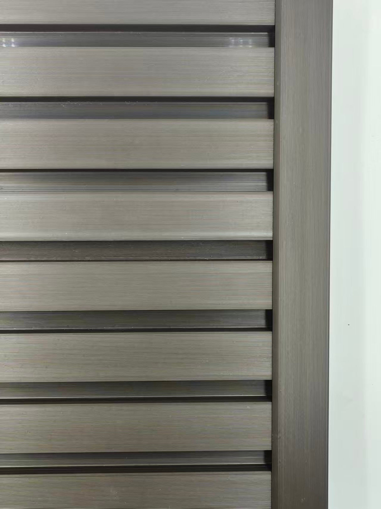 Dark Brown Wall Panel Trim