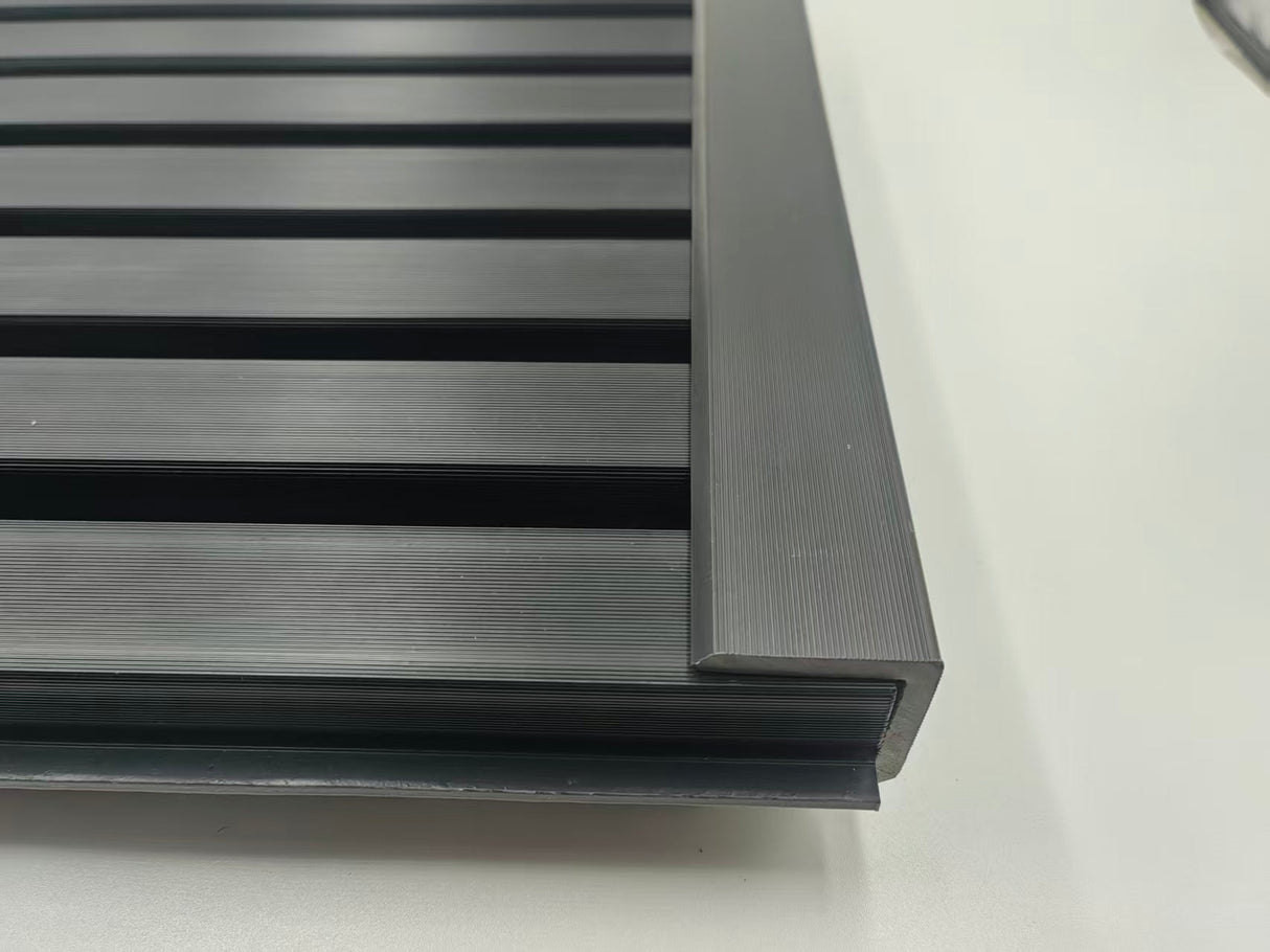 Black Wall Panel Trim