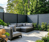 Grey Composite Outdoor Fencing