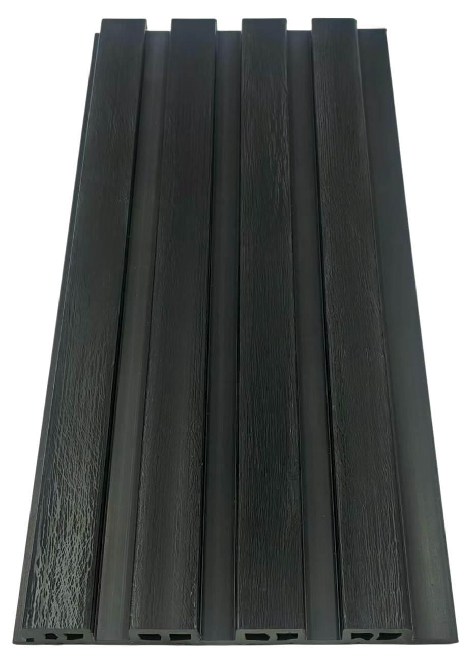 Black Composite Slat Outdoor Panel 240cm