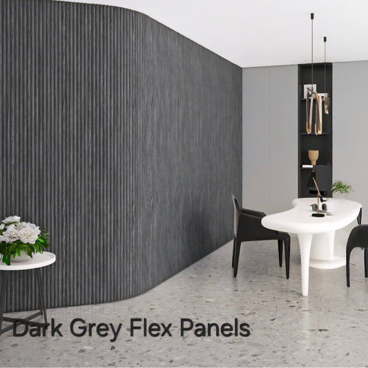 Dark Grey Flex Premium Acoustic Wall Panel