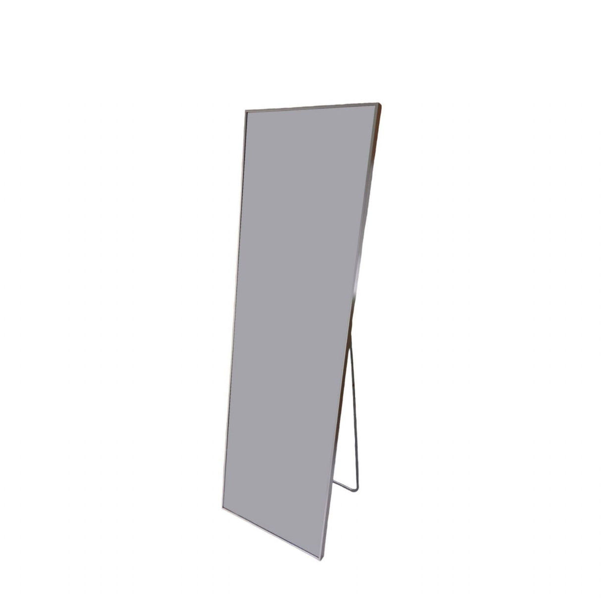 Modern Metal Frame Full Length Rectangular Decorative Leaning Mirror