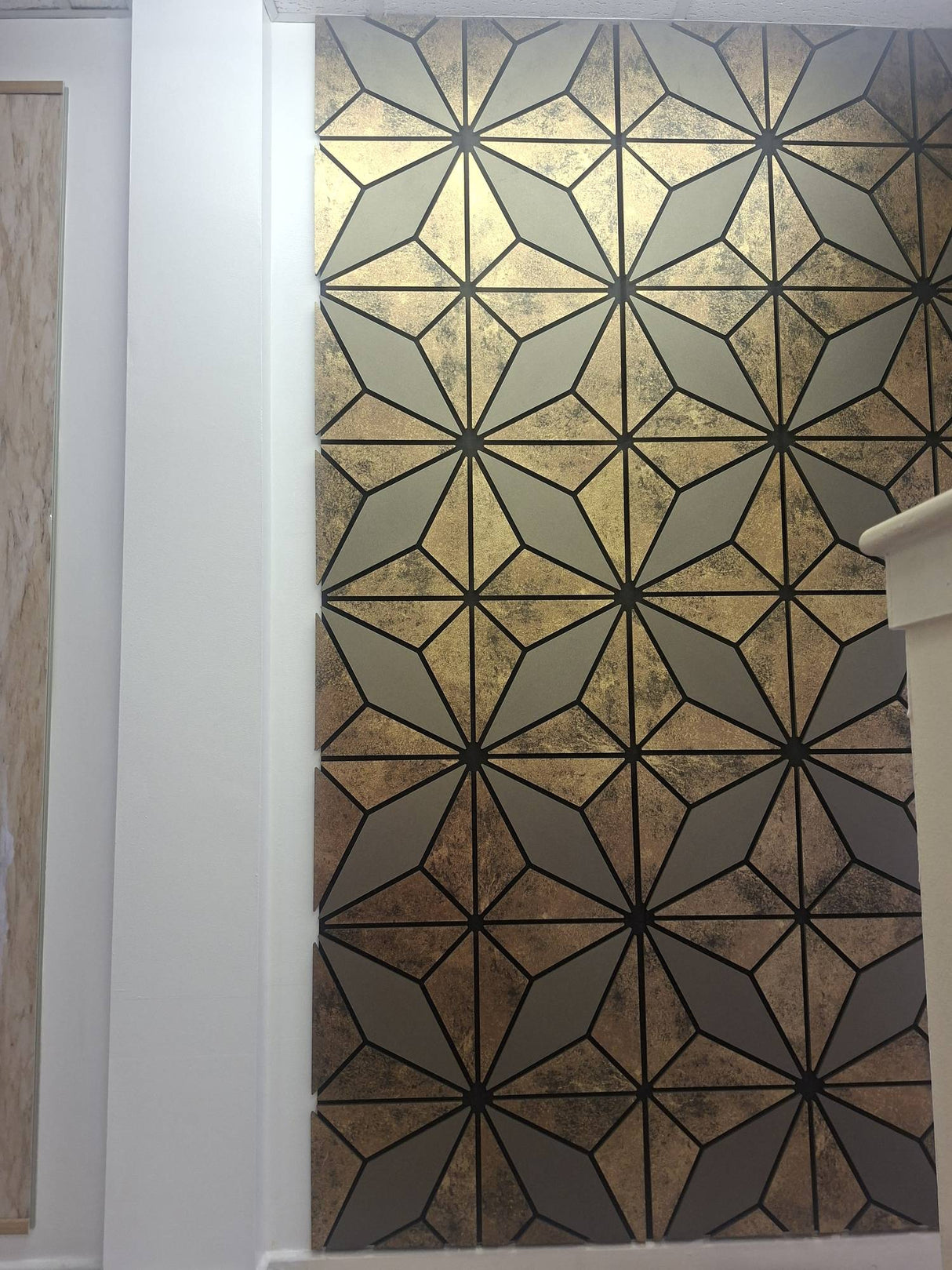 Irregular Triangle Premium Acoustic Wall Panel 60 x 240cm