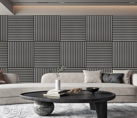 Grey Acoustic Wall Tiles