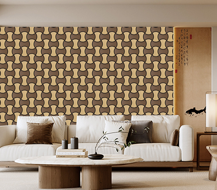 Gold & Oak Link Acoustic Panel