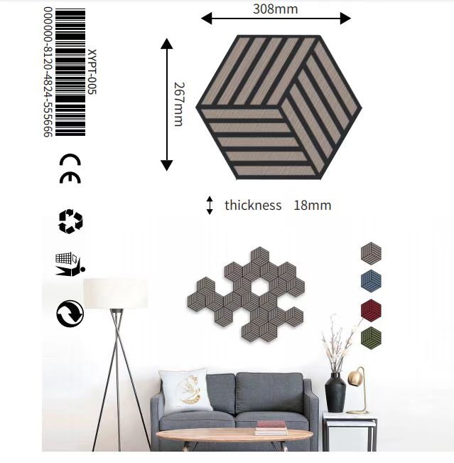 HWP 16D - Dark Grey - Wall Hanging - (1 Carton / 4 pack / 24pcs)