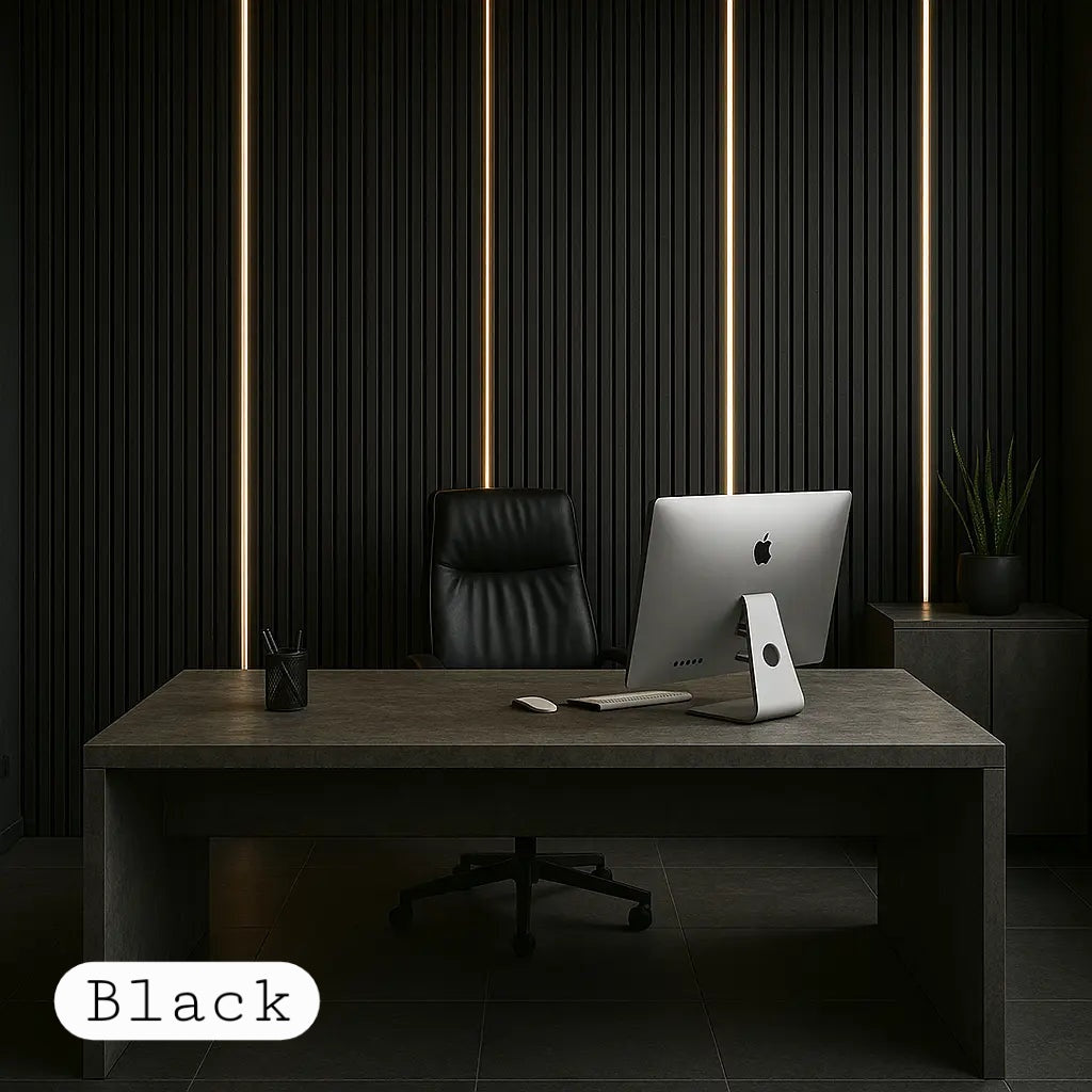 Black Acoustic Panel