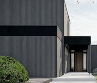 Grey Oak Composite Slat Outdoor Panel 290cm
