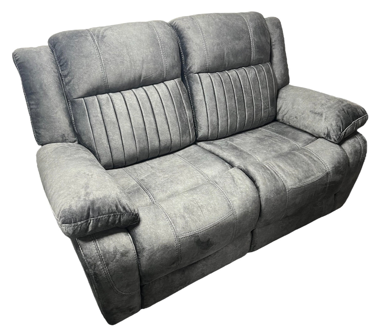 Rose Charcoal Electric Recliner Sofa