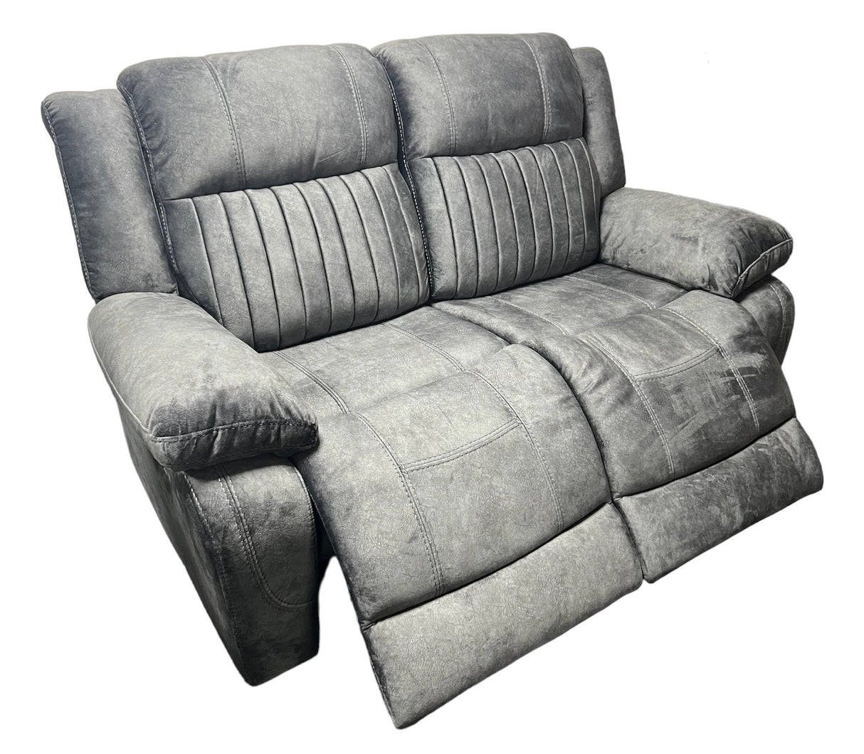 Rose Charcoal Electric Recliner Sofa