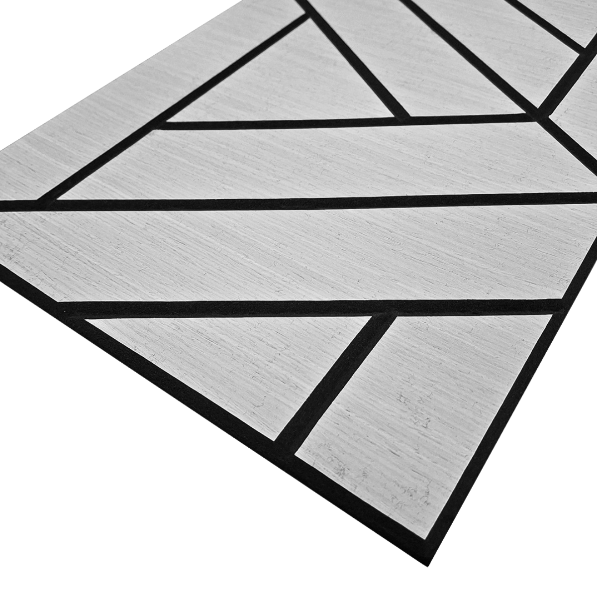 Superlightweight Lattice - Self Adhesive Acoustic Wall Panels- 120cm x 30cm (4 pack) - Grey Oak