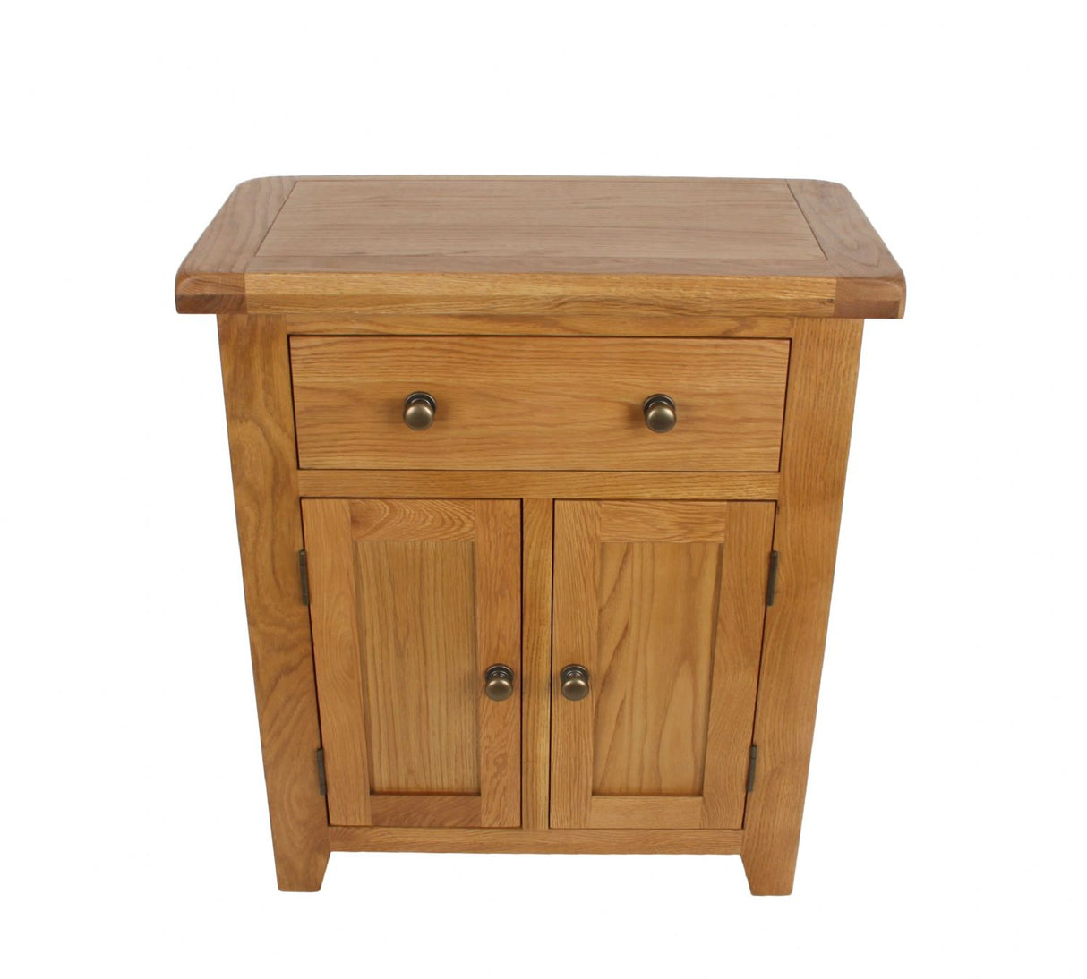Natural Oak Mini Sideboard with 1 Drawer and 2 Door Cupboard