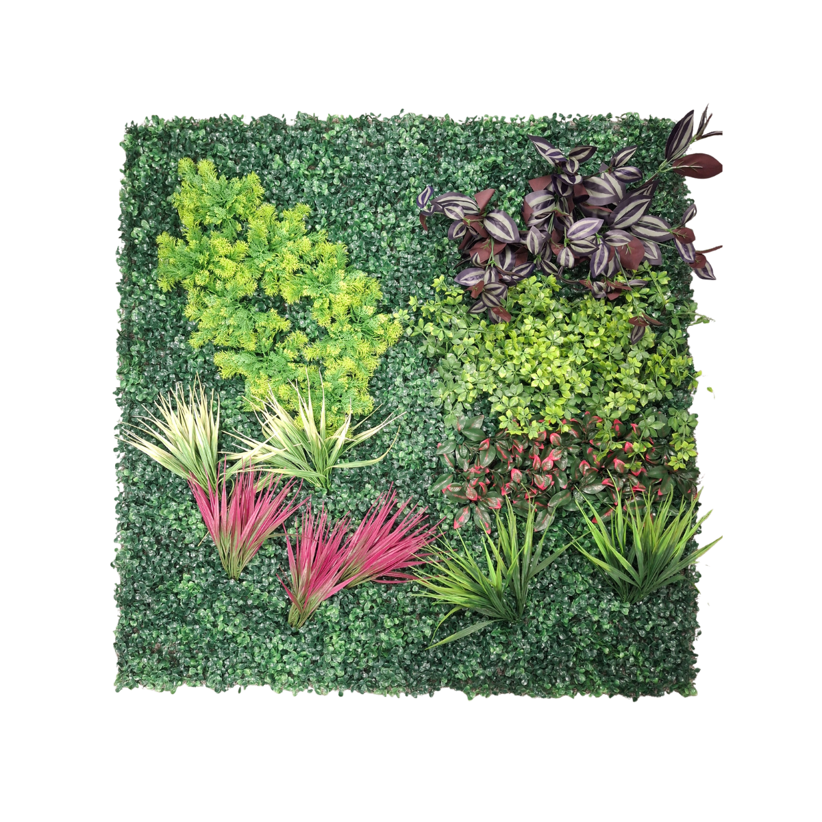 Artificial Green Grass Wall Tiles