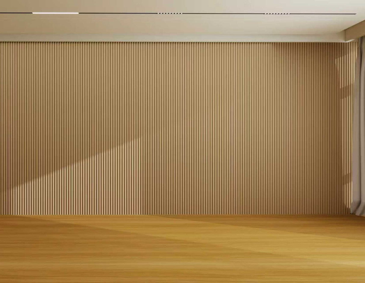 Oak Fluted Tube Wall Panel