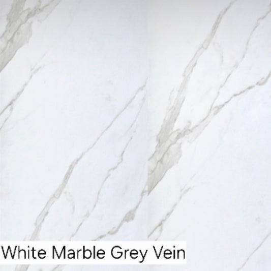 White Marble Grey Vein PVC Wall Panel