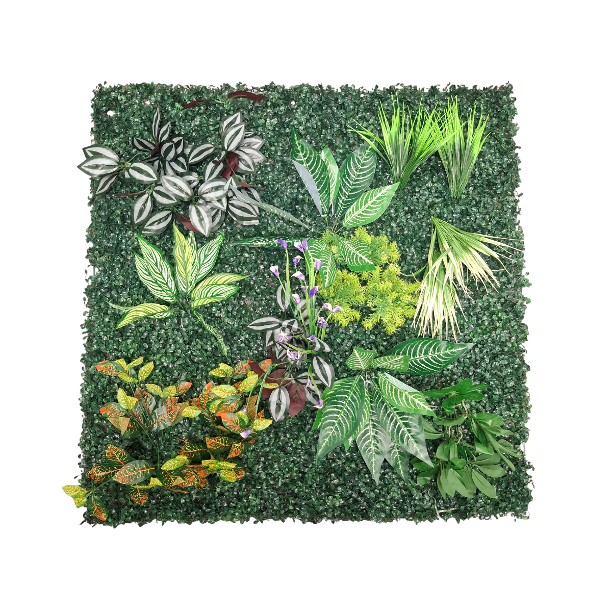 Artificial Green Grass Wall Tiles - Green