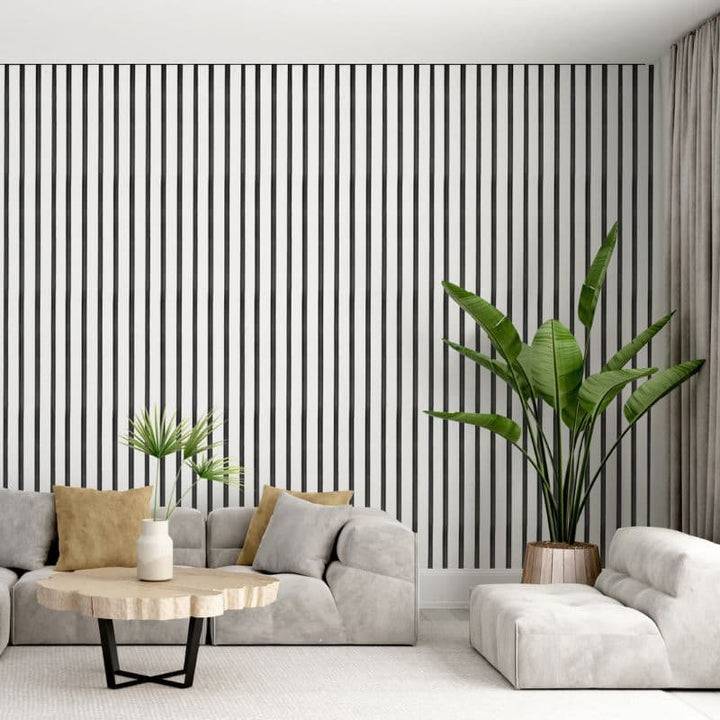 White Acoustic Wall Panel 60 x 240cm