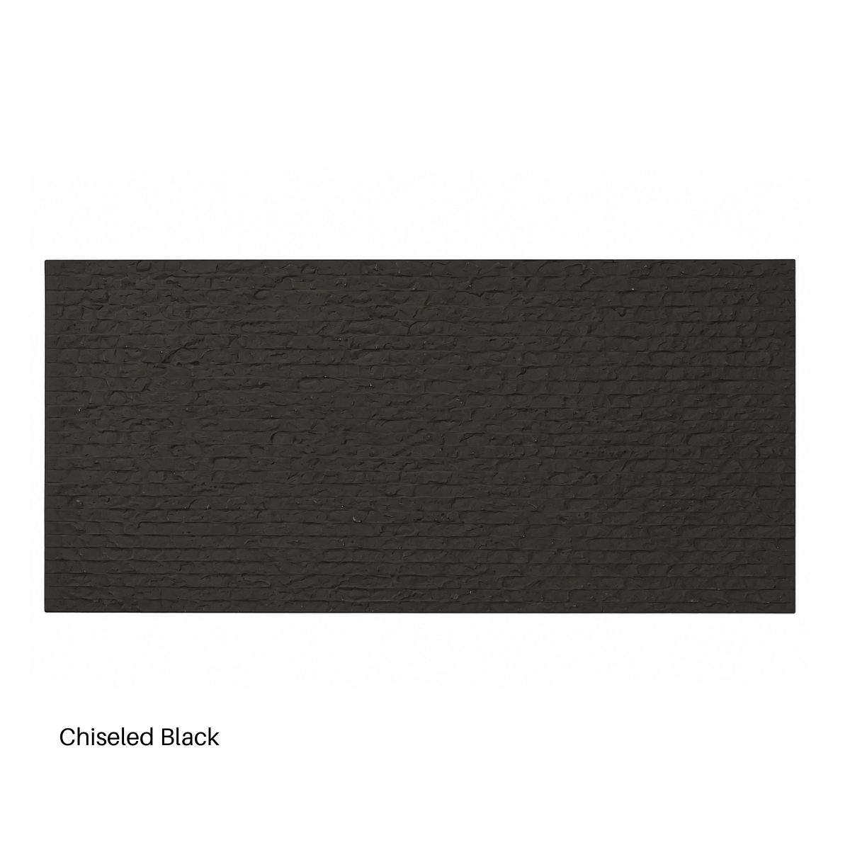 MCM Flexible Stone Tile - 120cm x 60cm (4 pack) - Black