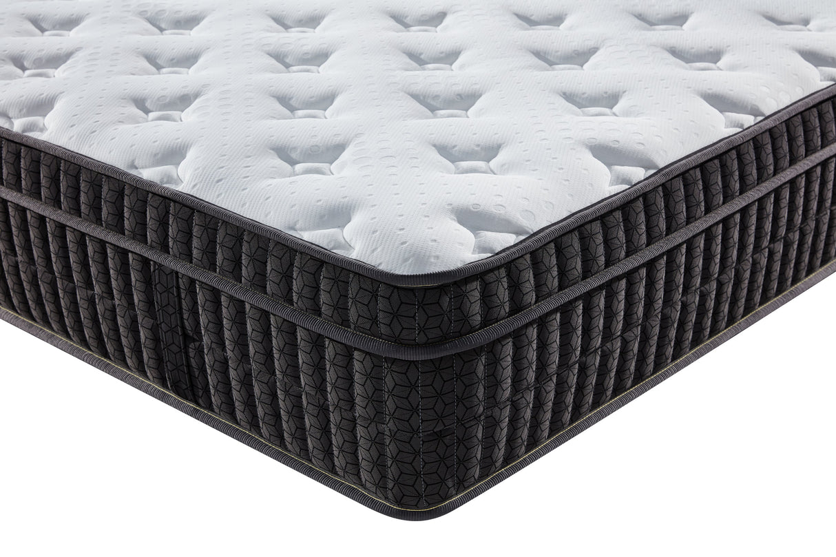 Gel Memory Foam 2000 Pocket Spring Mattress in a Box - 35cm Deep Medium Firm