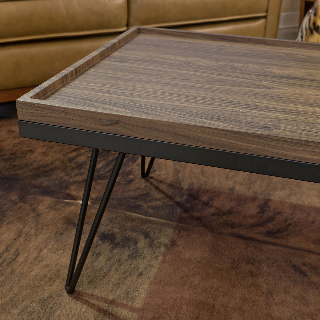 Walnut Wood Effect Coffee Table