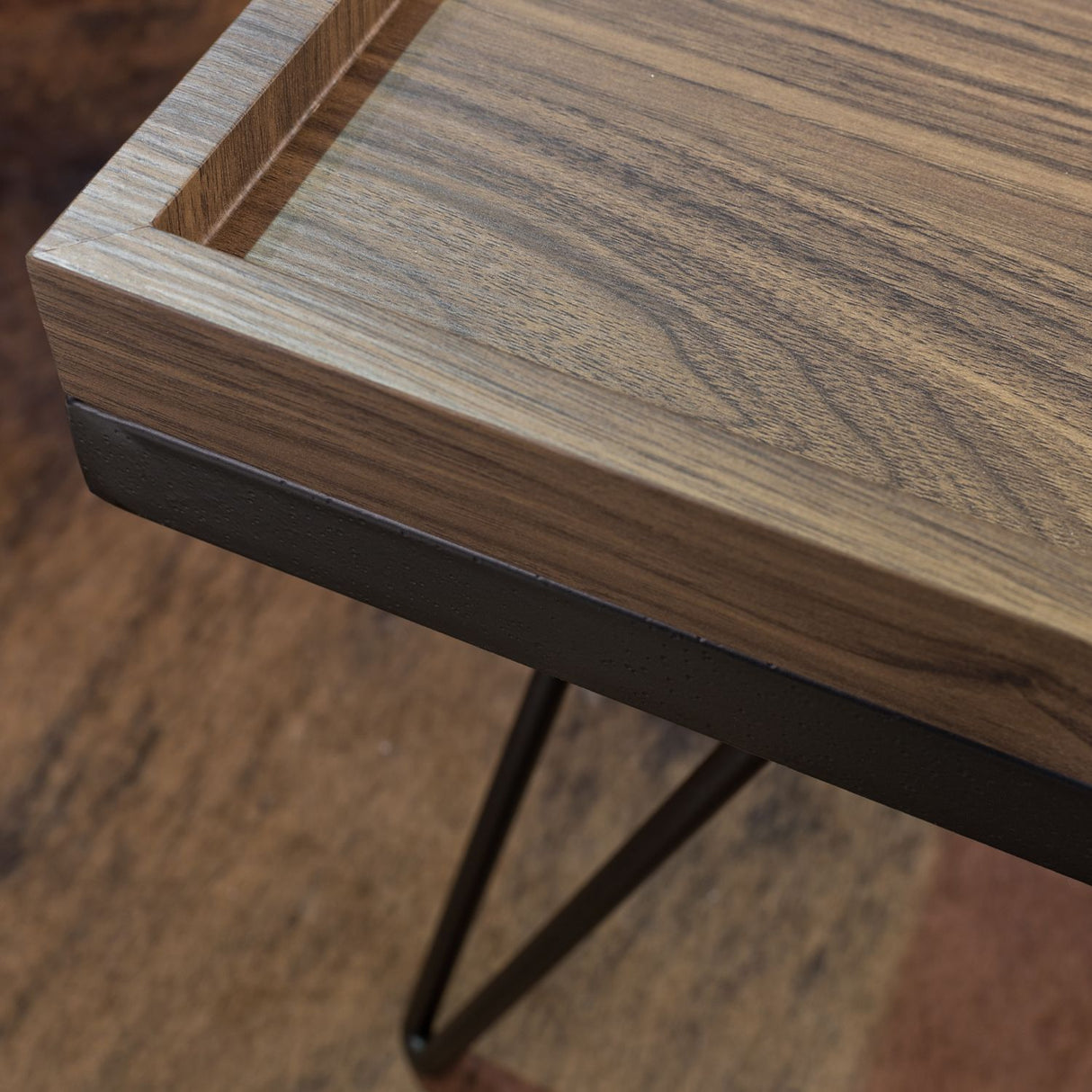 Walnut Wood Effect Coffee Table