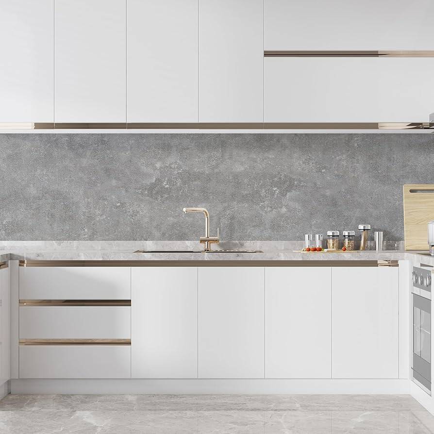 Grey Marble PVC Wall Panel 60 x 240cm