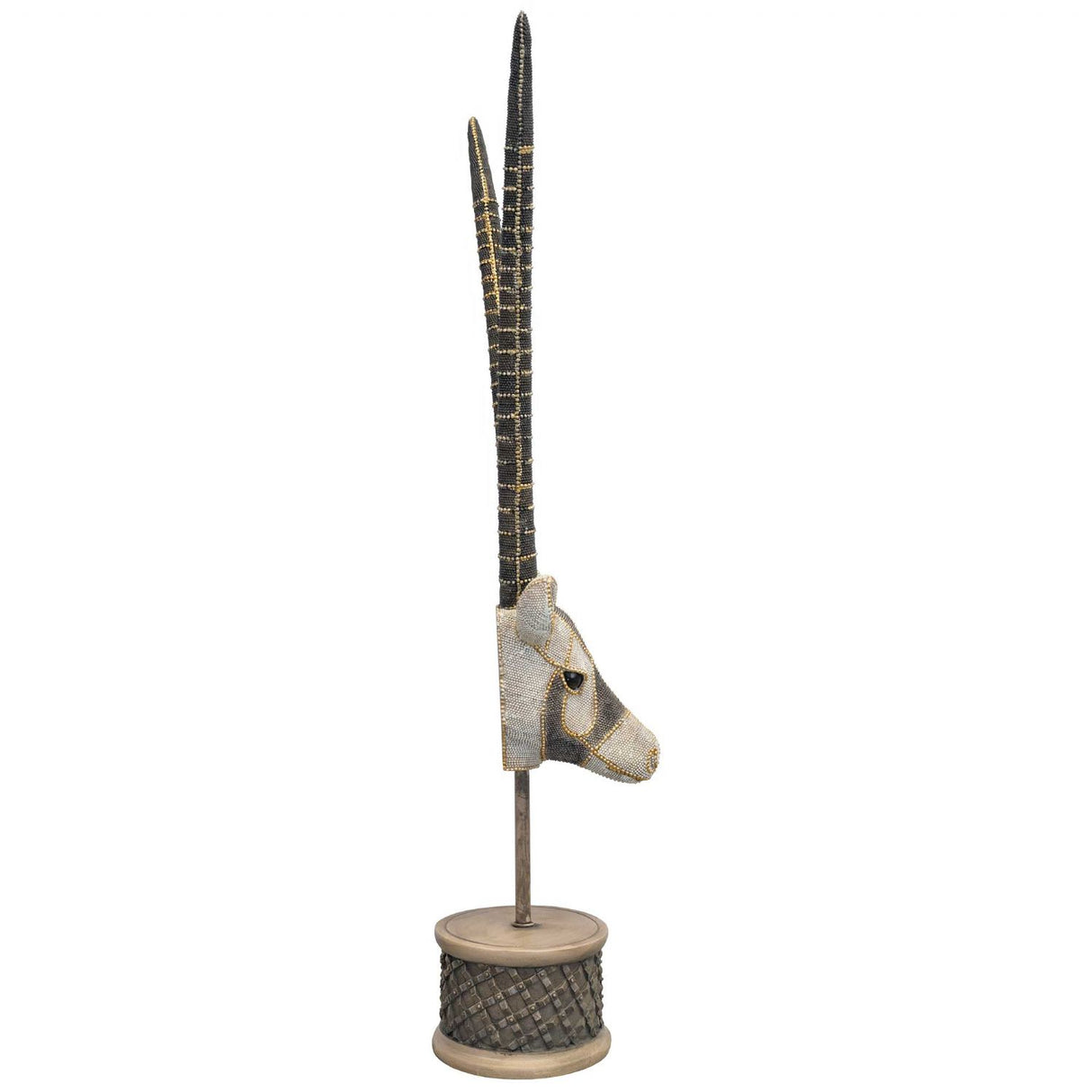 Antelope Bust Statue