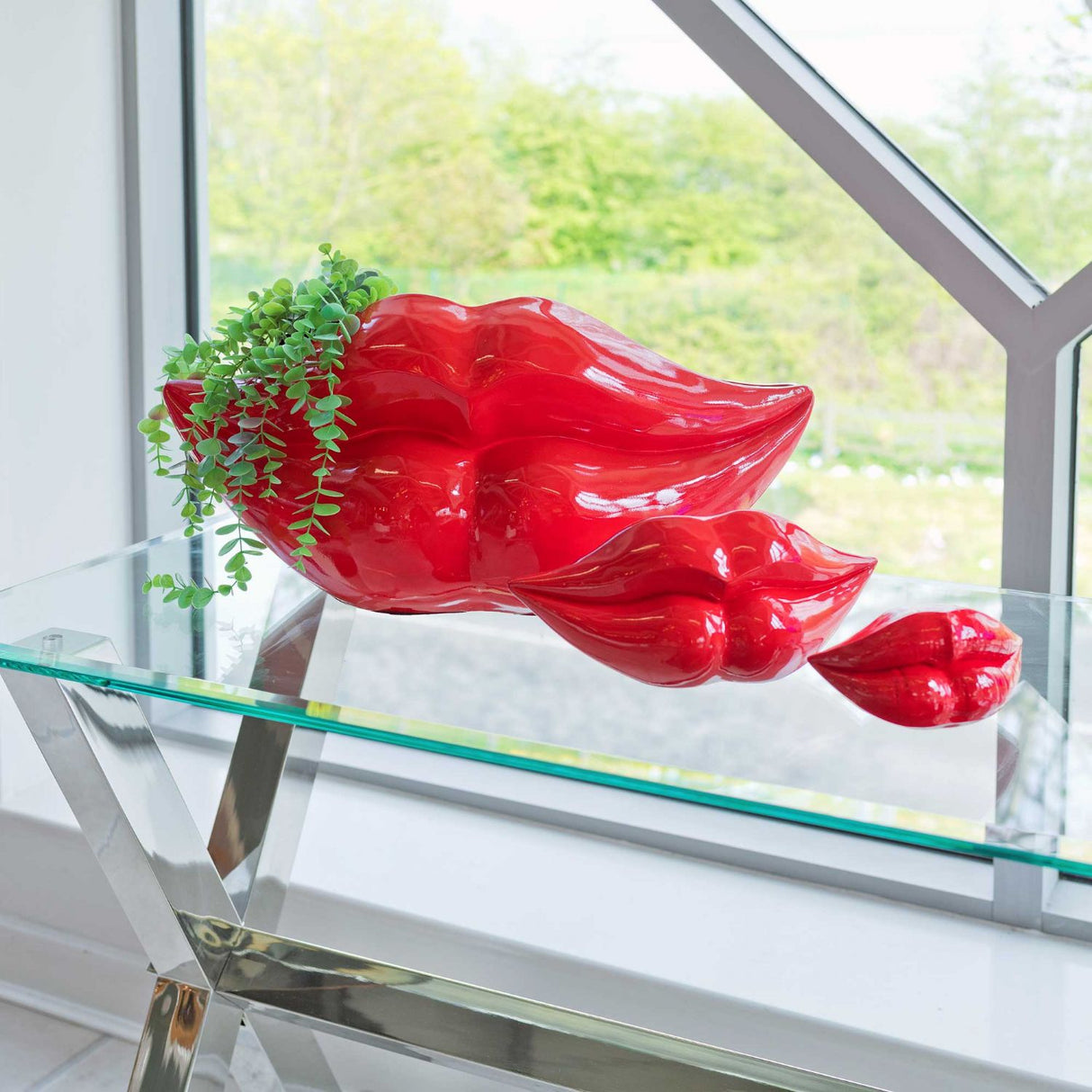 Red Lips Planter