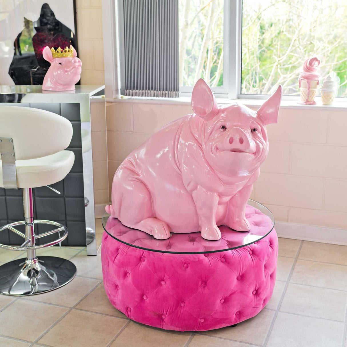 Big Pig Statue