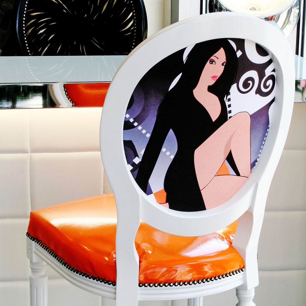 Georgian Round Back Bar Stool