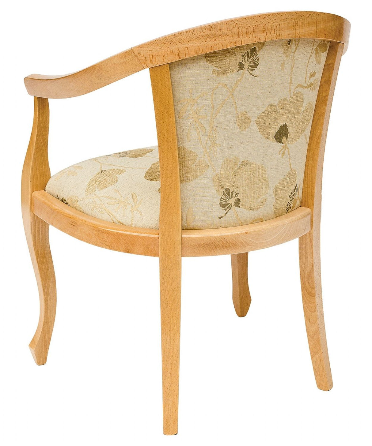 Heavy Smooth Open Arm Tub Chair