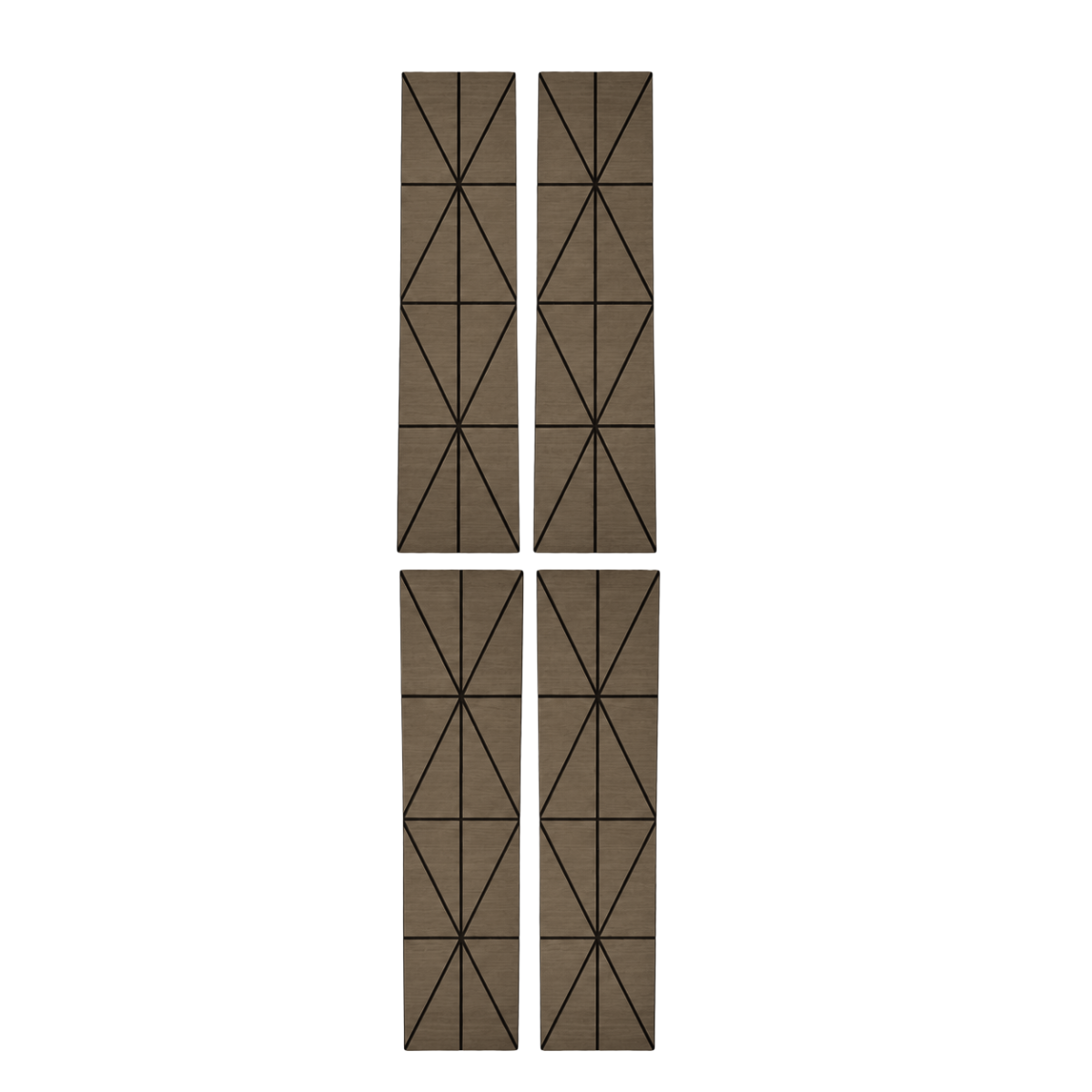 Superlightweight Harlequin - Self Adhesive Acoustic Wall Panels - 120cm x 30cm (4 pack)
