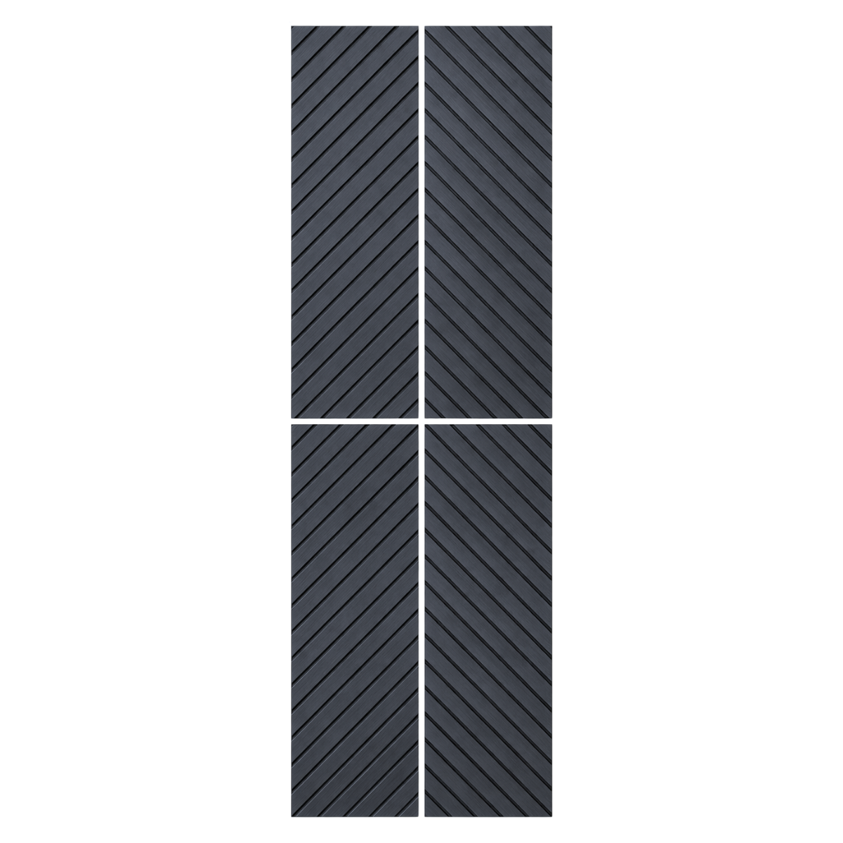 Superlightweight Herringbone - Self Adhesive Acoustic Wall Panels - 120cm x 30cm (4 pack)