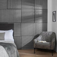 Grey Square Acoustic Wall Tiles 61 x 61cm