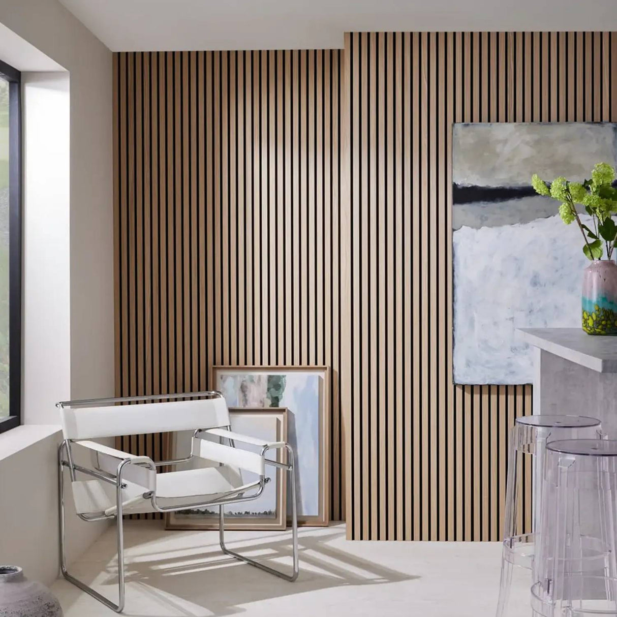 Light Oak Acoustic Panel 60 x 240cm
