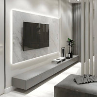 White Marble Decorative PVC Wall Panel 60 x 240cm