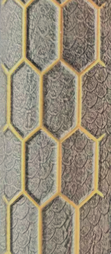 Wall Panel 013B - PS Gold and Brown - Acoustic - 240cm - (1 pack / 4pcs)
