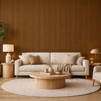 Teak Oak Acoustic Wall Panel